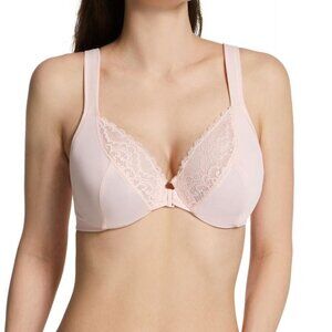 NWT Playtex Front Close Bra in Pink Size 40C